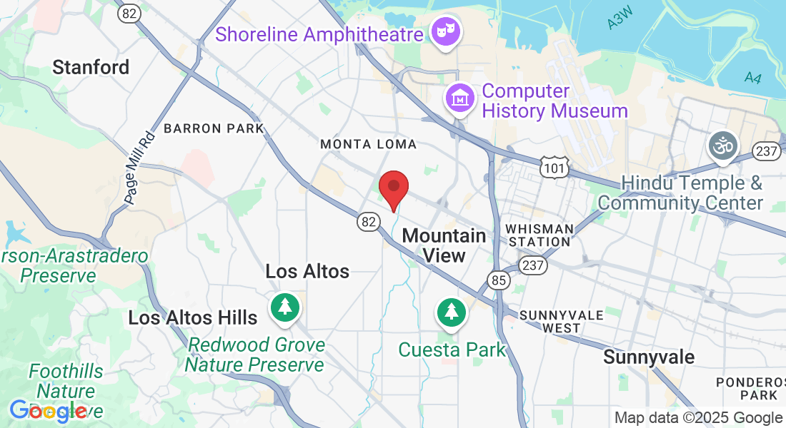 1885 California St, Mountain View, CA 94041, USA
