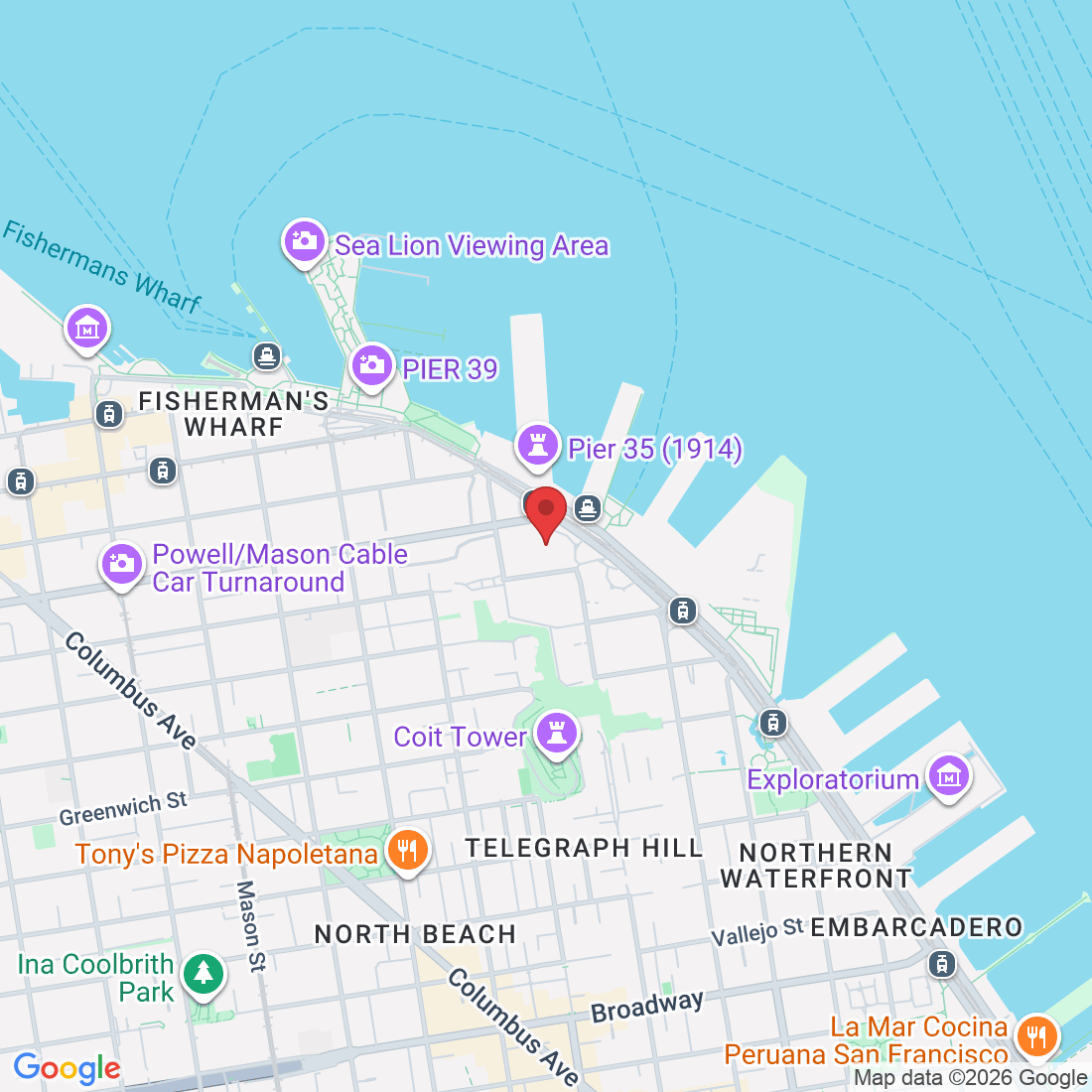 50 Francisco St, San Francisco, CA 94133, USA