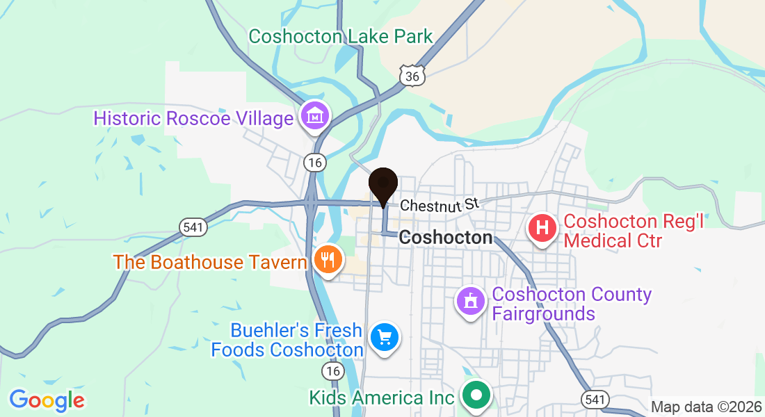 131 N 3rd St, Coshocton, OH 43812, USA