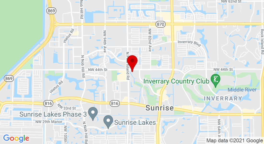8698 NW 44th St, Sunrise, FL 33351, USA