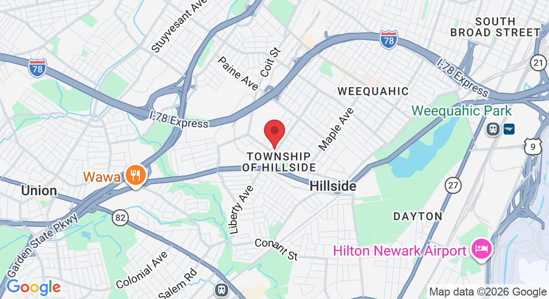 1410 Liberty Ave, Hillside, NJ 07205, USA