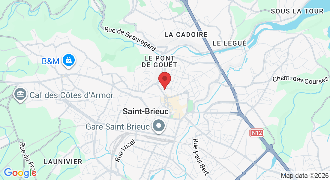 36 Rue de Gouet, 22000 Saint-Brieuc, France