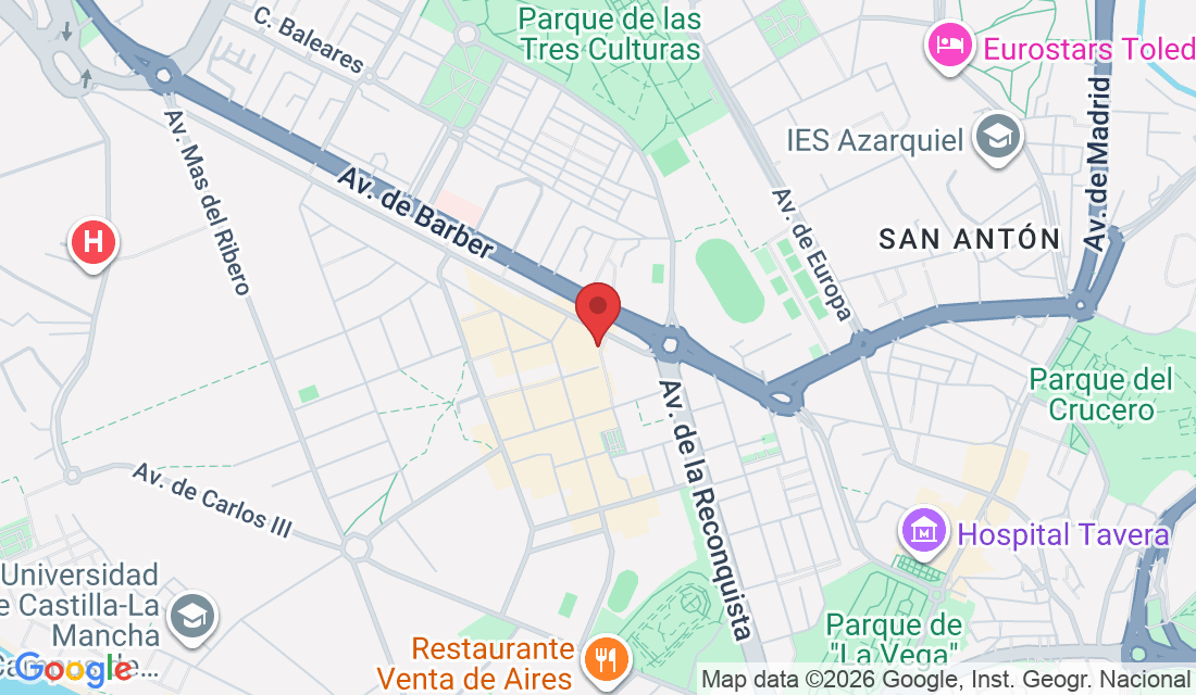 Tr.ª de Mejico, 3, 45004 Toledo, España