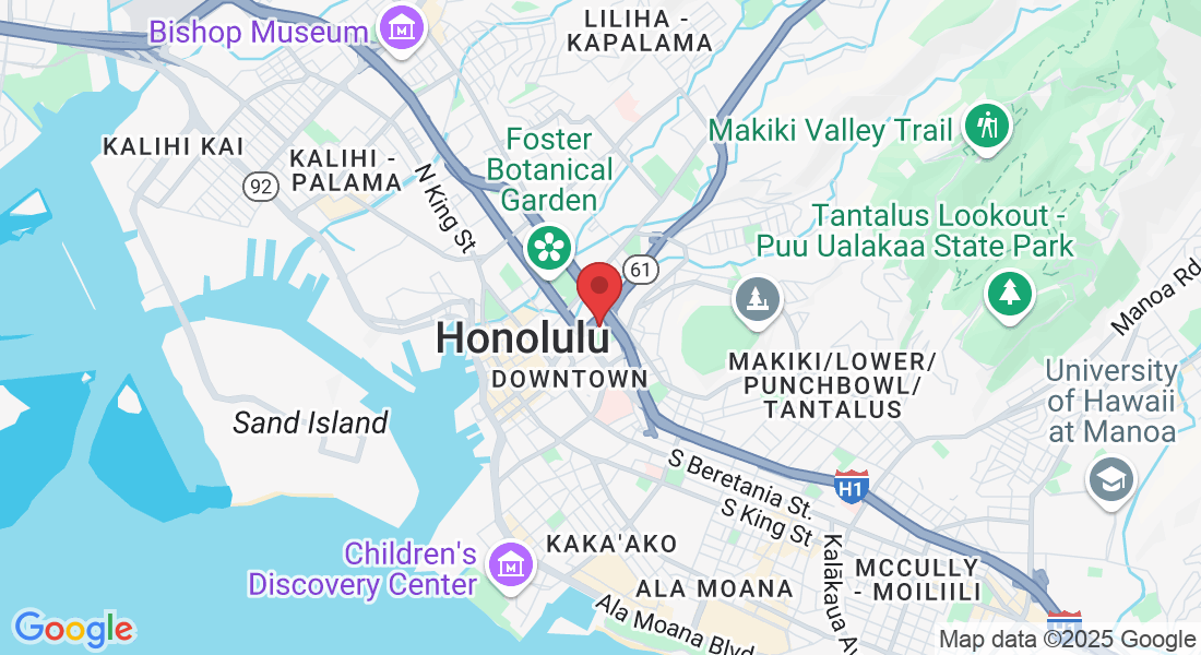 1441 Pali Hwy, Honolulu, HI 96813, USA