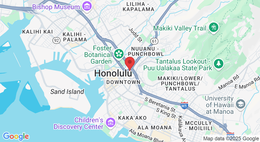 1441 Pali Hwy, Honolulu, HI 96813, USA