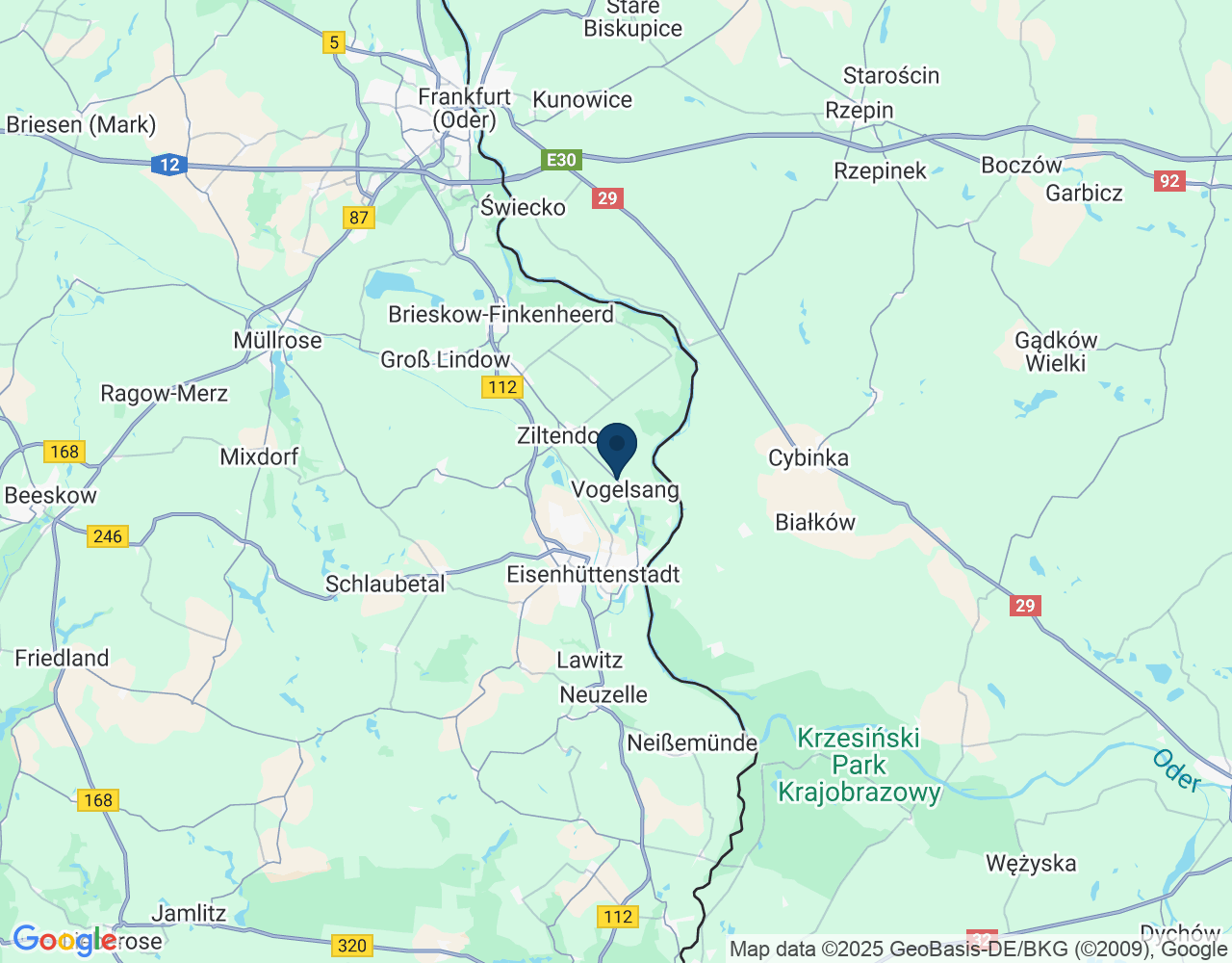 Frankfurter Str. 13, 15890 Vogelsang, Deutschland