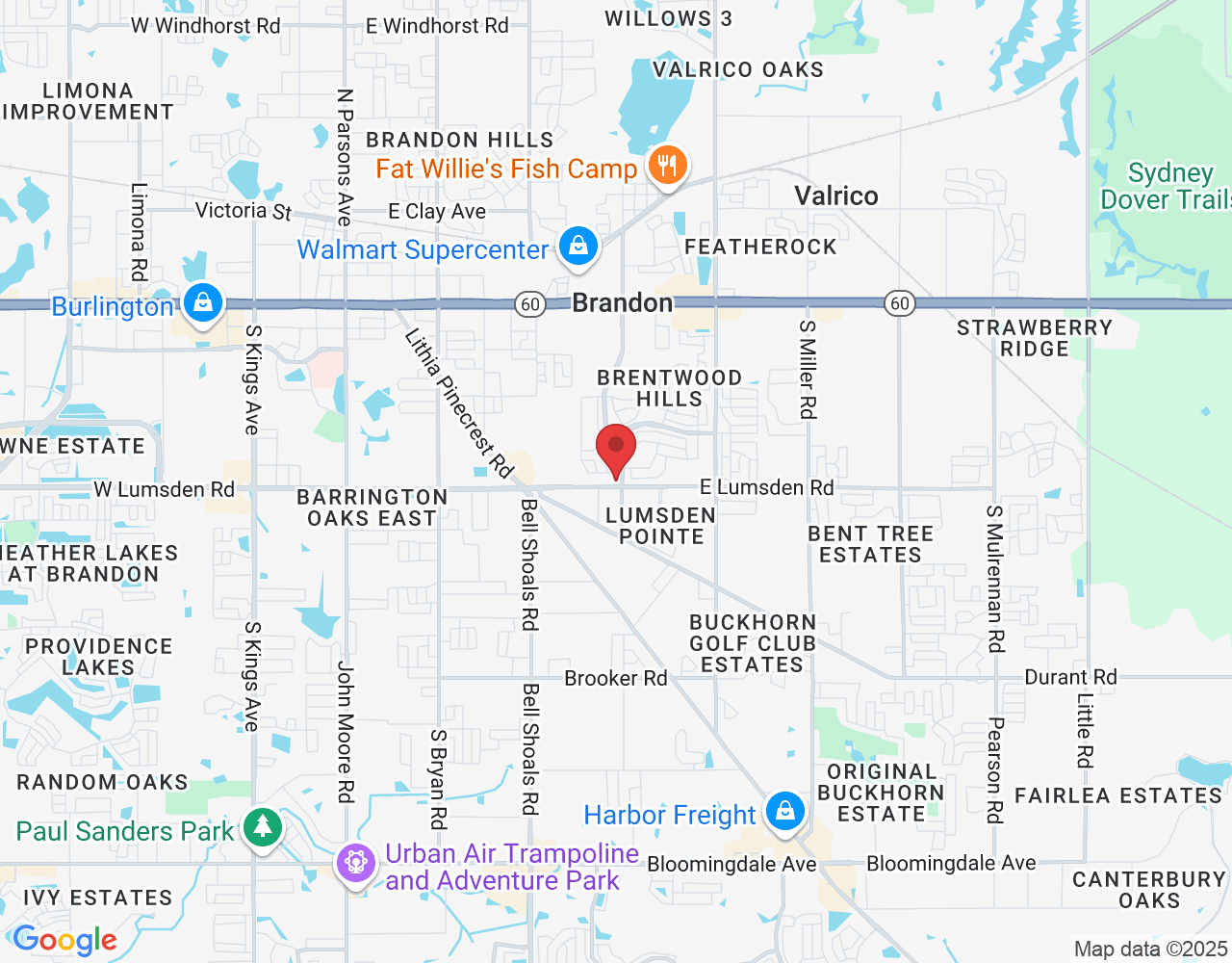 1322 E Lumsden Rd, Brandon, FL 33511, USA
