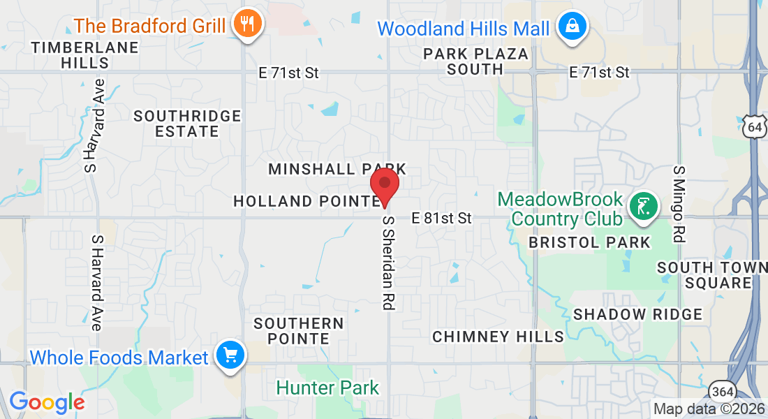 8014 S Sheridan Rd, Tulsa, OK 74133, USA