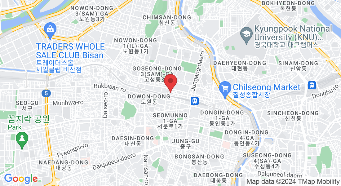 37 Chilseongnam-ro 20-gil, Buk-gu, Daegu, South Korea