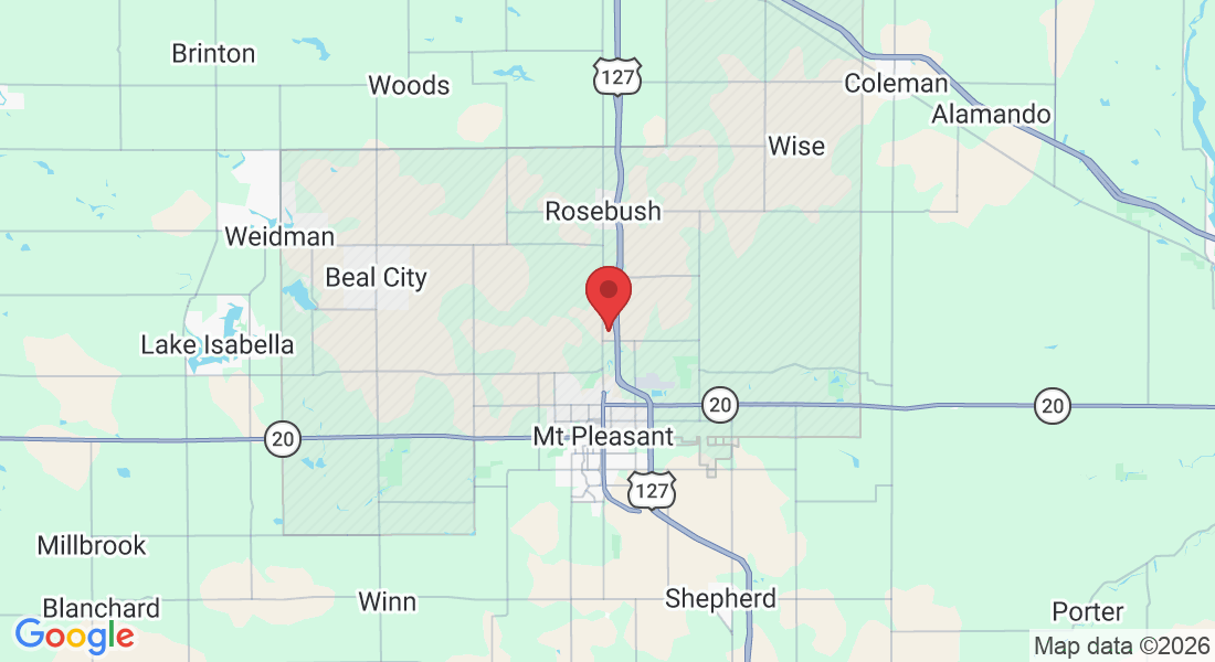 500 N Mission Rd, Mt Pleasant, MI 48858, USA