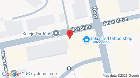 Tvrdého 500/3, 602 00 Brno-střed, Czechia