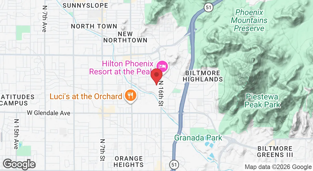1555 E Orangewood Ave, Phoenix, AZ 85020, USA