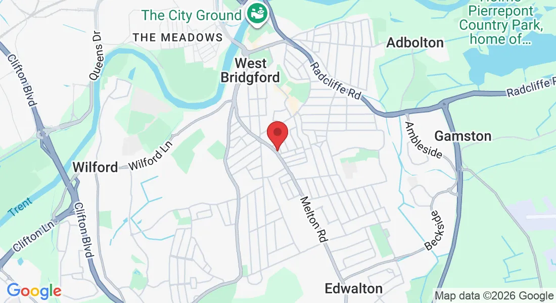 85 Melton Rd, West Bridgford, Nottingham NG2 6EN, Regno Unito