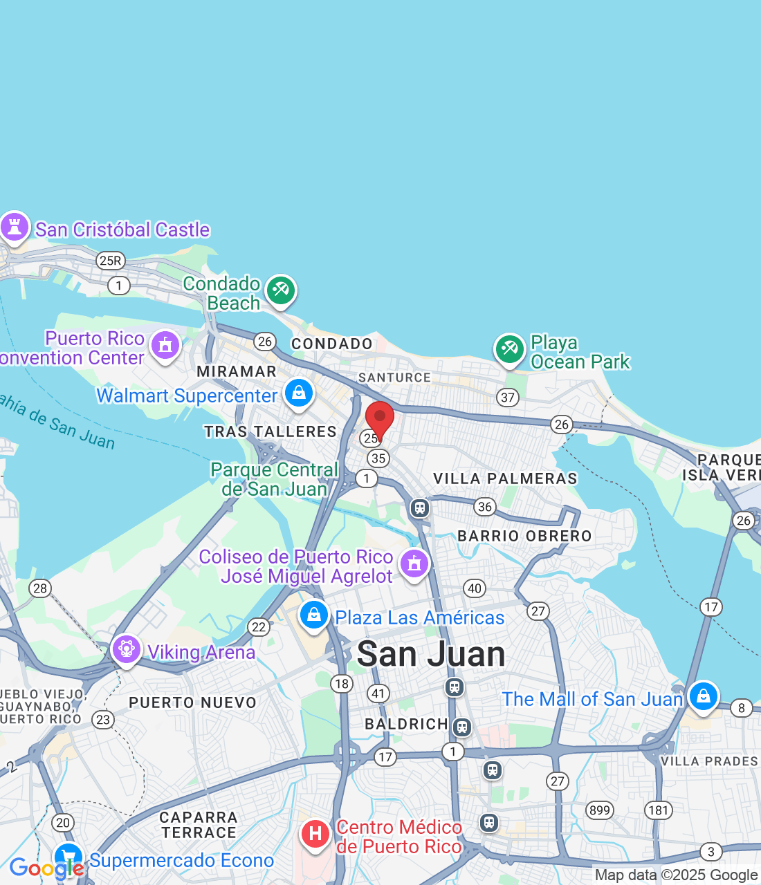 1607 Av. Juan Ponce de León, San Juan, 00909, Puerto Rico