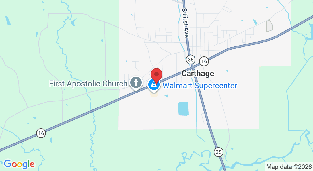 893 MS-16, Carthage, MS 39051, USA