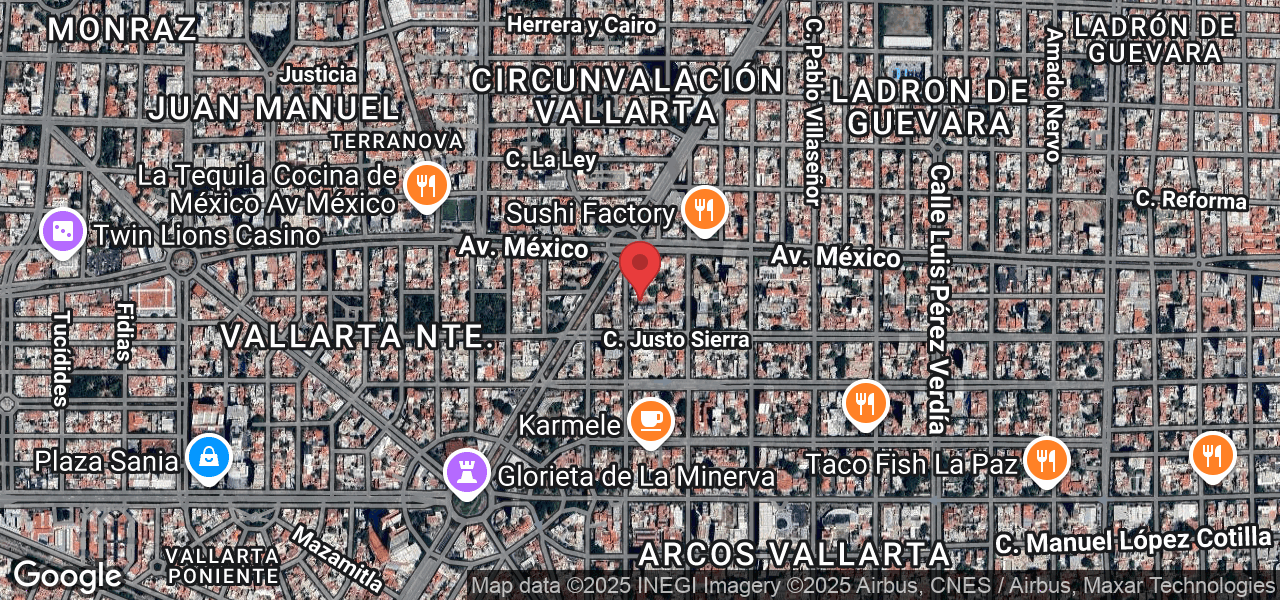 C. Severo Díaz 134F, Ladron De Guevara, 44650 Guadalajara, Jal., México