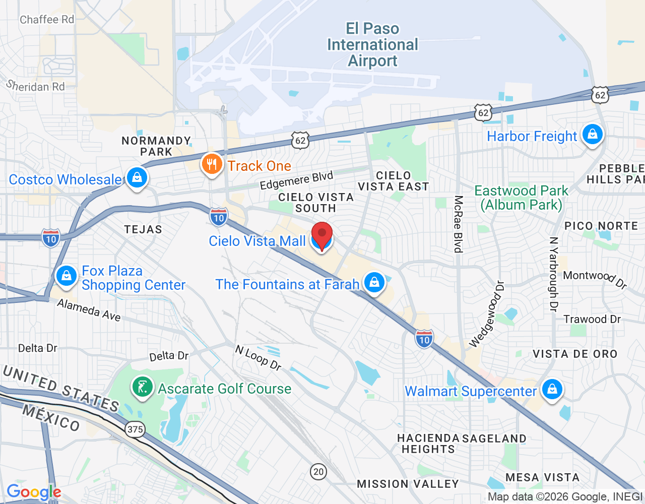 8401 Gateway Blvd W, El Paso, TX 79925, EE. UU.