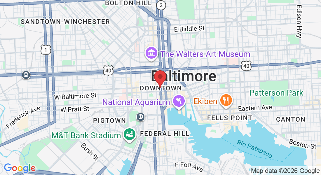 Downtown, Baltimore, MD, USA