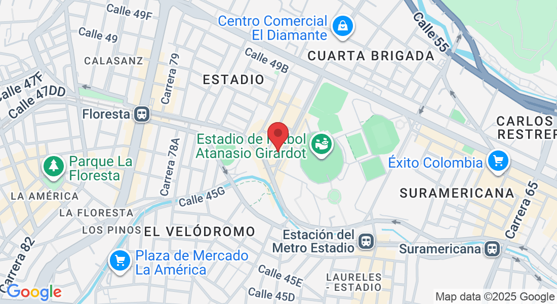 Cra. 74 #No 48-37, Laureles - Estadio, Medellín, Laureles, Medellín, Antioquia, Colombia