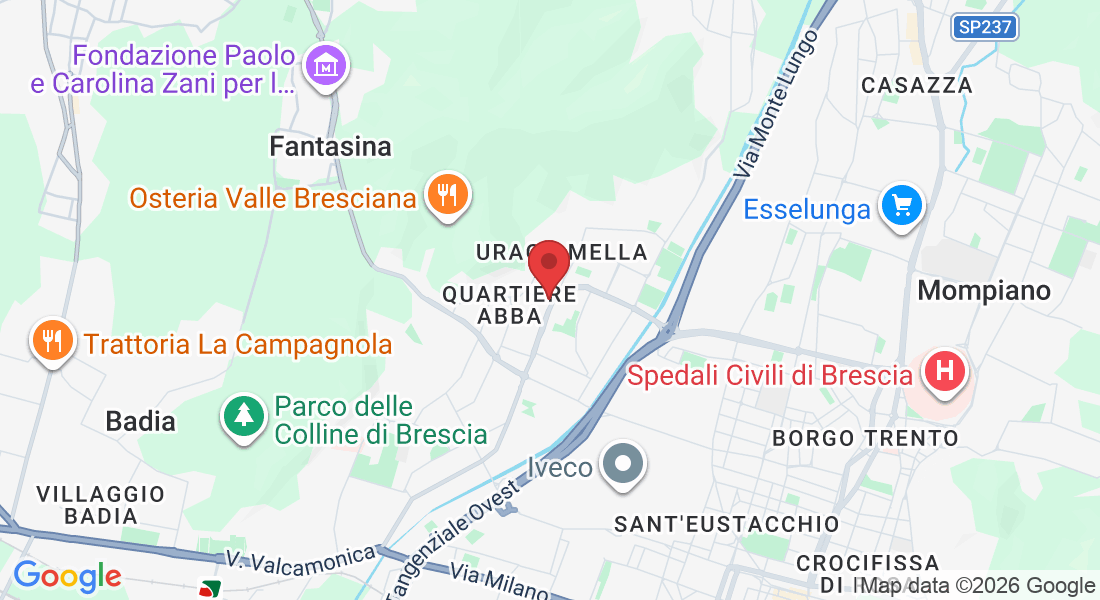 Via Tredicesima, 4, 25127 Brescia BS, Italia