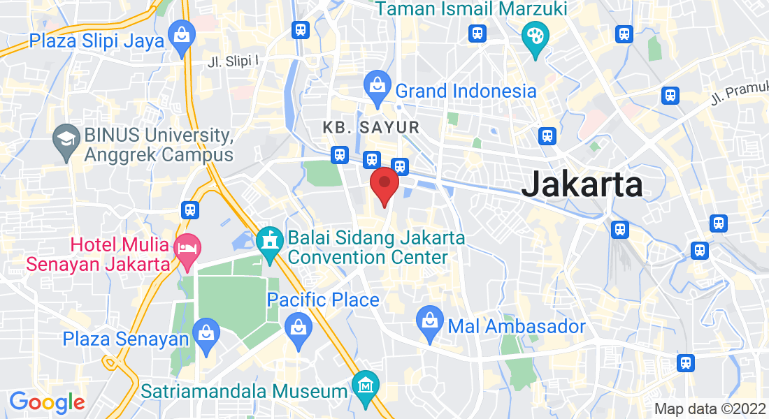 10, Jalan Jendral Sudirman Jl. Kav. P&K V No.6, RW.11, Karet Tengsin, Kecamatan Tanah Abang, Kota Jakarta Pusat, DKI Jakarta 10220, Indonesia
