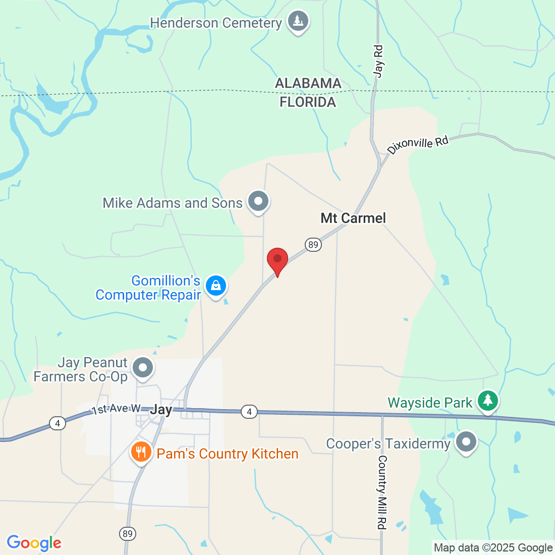 14740 FL-89, Jay, FL 32565, USA