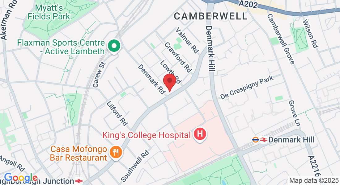 60 Coldharbour Ln, London SE5 9PU, UK