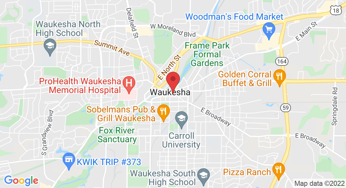 256 W Broadway, Waukesha, WI 53186, USA