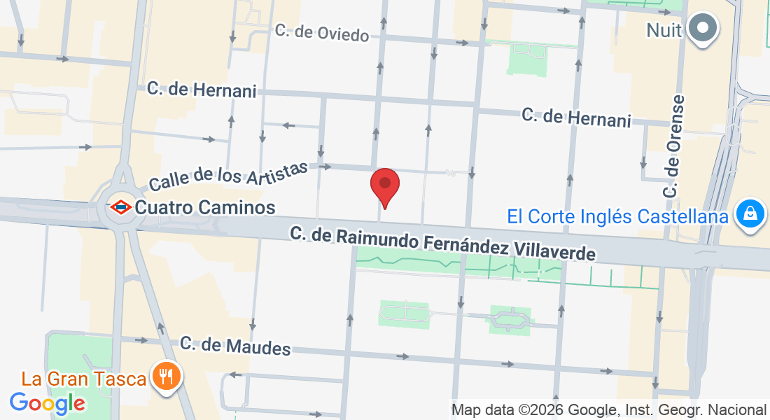 C. de Dulcinea, 2, local 2, Tetuán, 28020 Madrid, España
