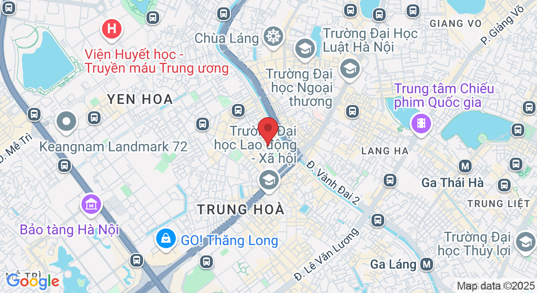 2R82+FV7, Trung Yên 9, Cầu Giấy, Hà Nội, Việt Nam