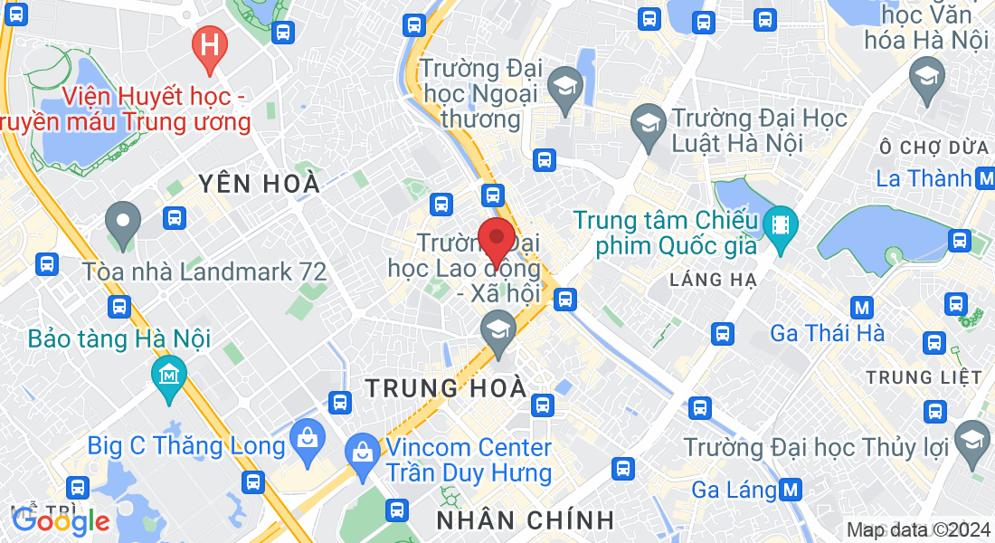 2R82+FV7, Trung Yên 9, Cầu Giấy, Hà Nội, Việt Nam