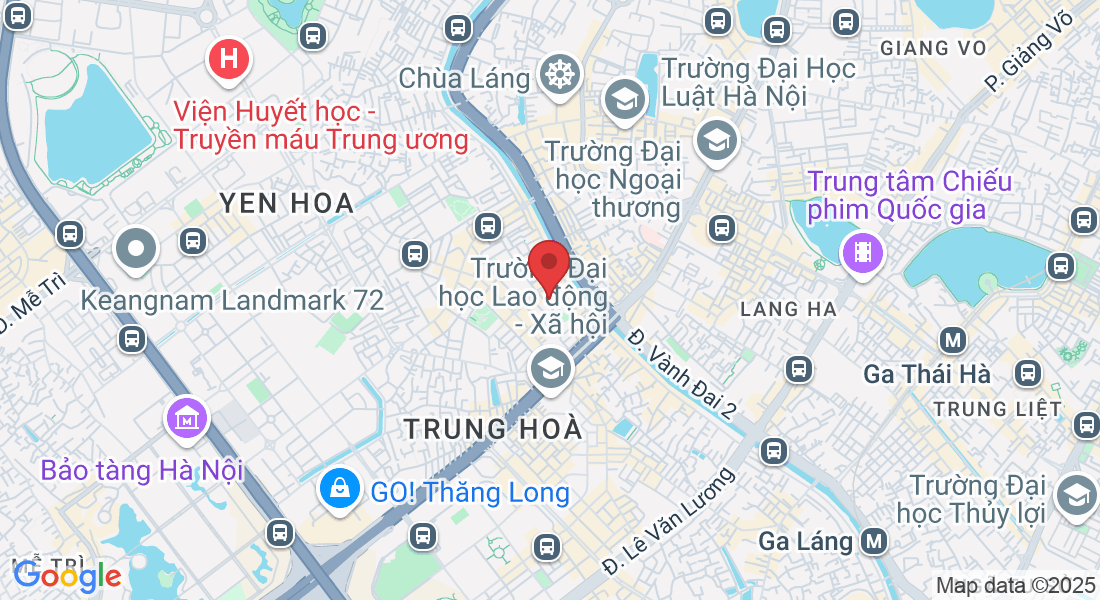 2R82+FV7, Trung Yên 9, Cầu Giấy, Hà Nội, Việt Nam