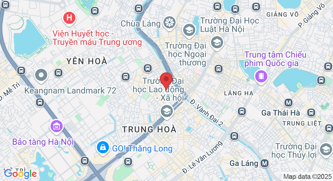 2R82+FV7, Trung Yên 9, Cầu Giấy, Hà Nội, Việt Nam