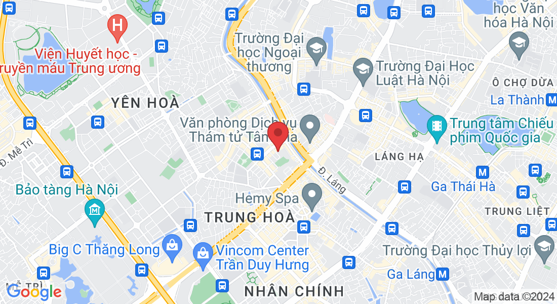2R82+FV7, Trung Yên 9, Cầu Giấy, Hà Nội, Việt Nam