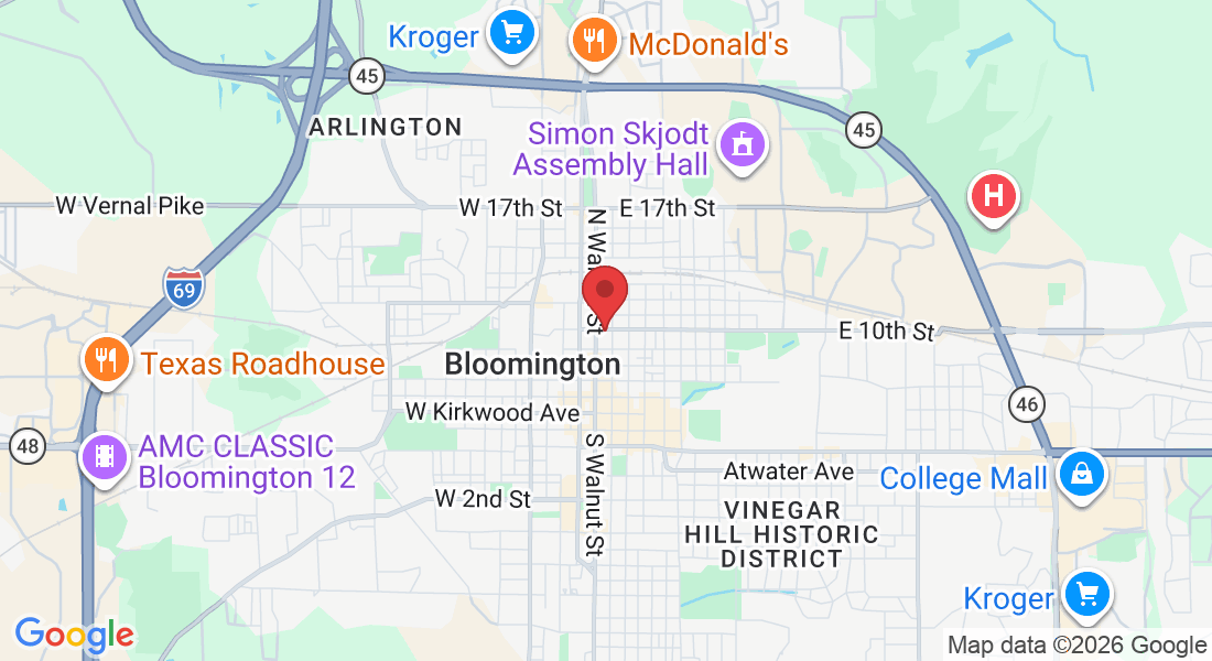 110 E 10th St, Bloomington, IN 47408, USA