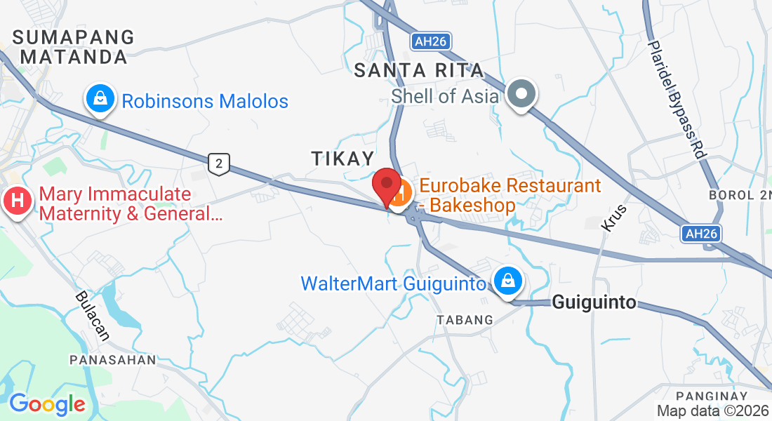 3rd floor, GF, MCF Lifestyle Hub, MacArthur Hwy, Malolos, 3000 Bulacan, Philippines