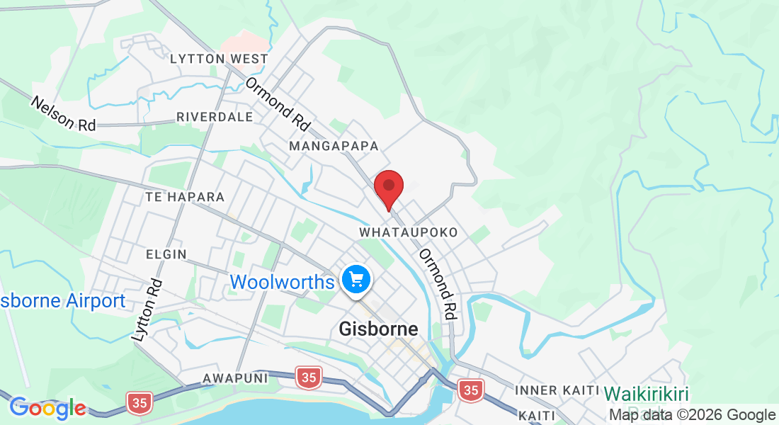 156 Ormond Road, Mangapapa, Gisborne 4010, New Zealand