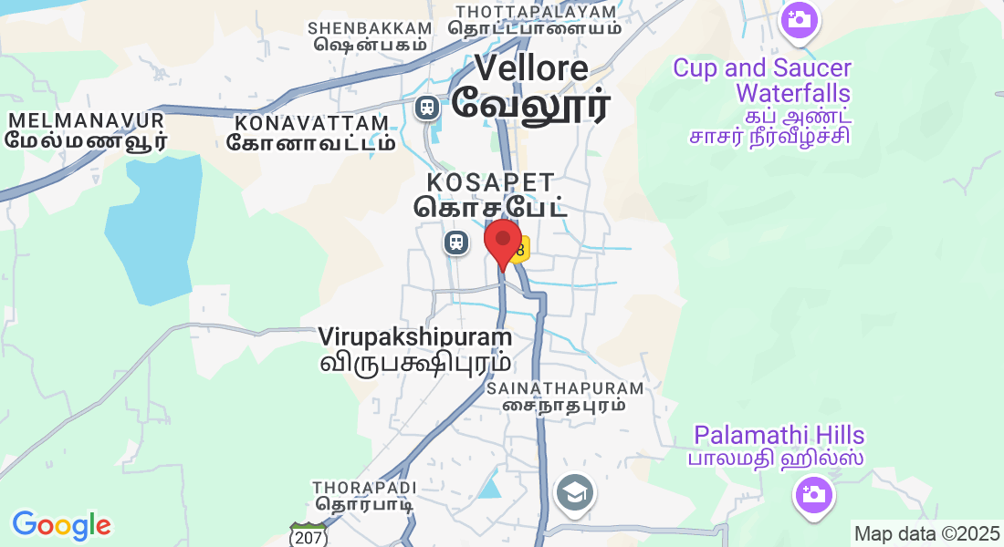 11/8, Anna Salai, Kosapet, Vellore, Tamil Nadu 632001, India