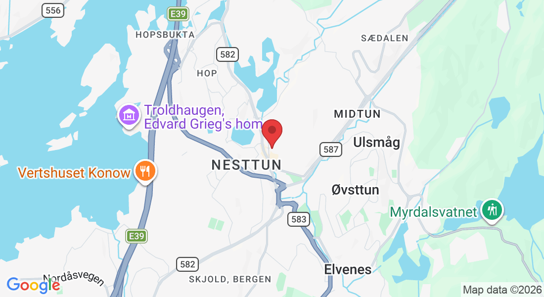 Østre Nesttunvegen 10, 3 etasje, 5221 Nesttun, Norway