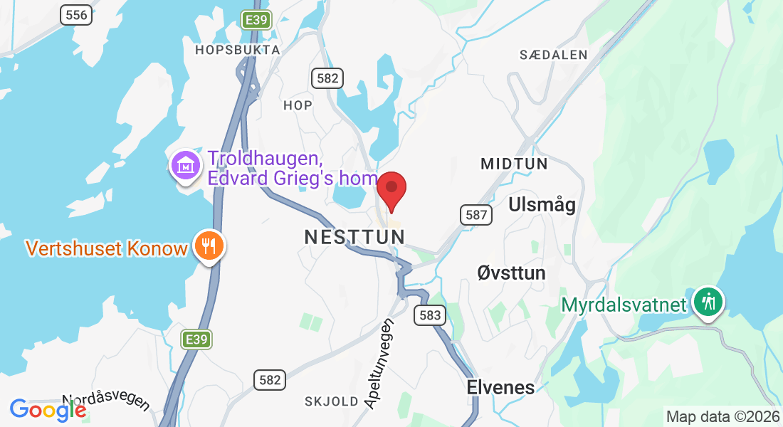 Østre Nesttunvegen 13, 3 etasje, 5221 Nesttun, Norge