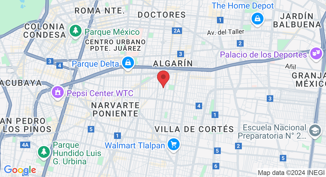 Galicia 152, Álamos, Benito Juárez, 03400 Ciudad de México, CDMX, México