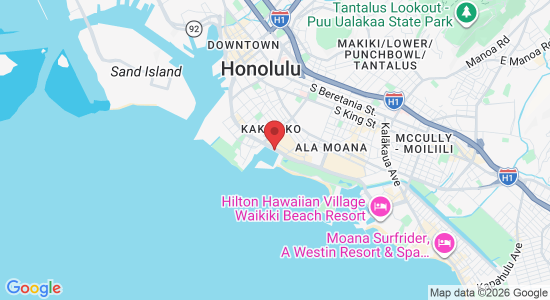 1125 Ala Moana Blvd, Honolulu, HI 96814, USA
