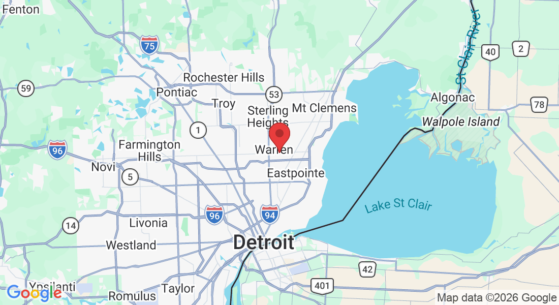 12445 12 Mile Rd, Warren, MI 48093, USA