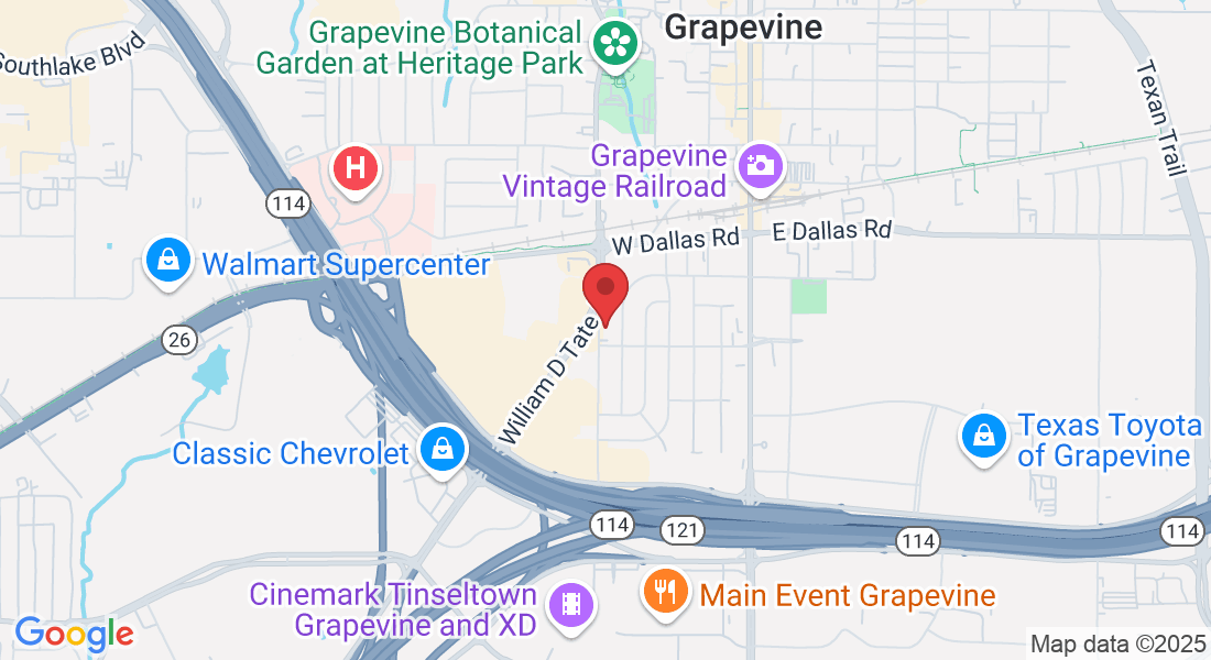1125 S Ball St suite 106, Grapevine, TX 76051, USA