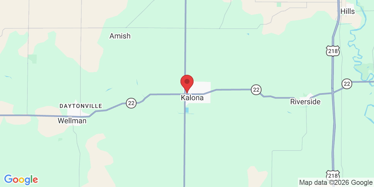 131 E Ave, Kalona, IA 52247, USA