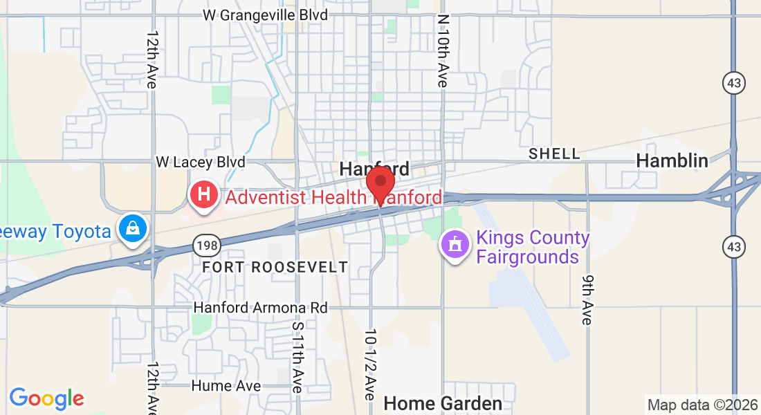 101 E 4th St, Hanford, CA 93230, USA