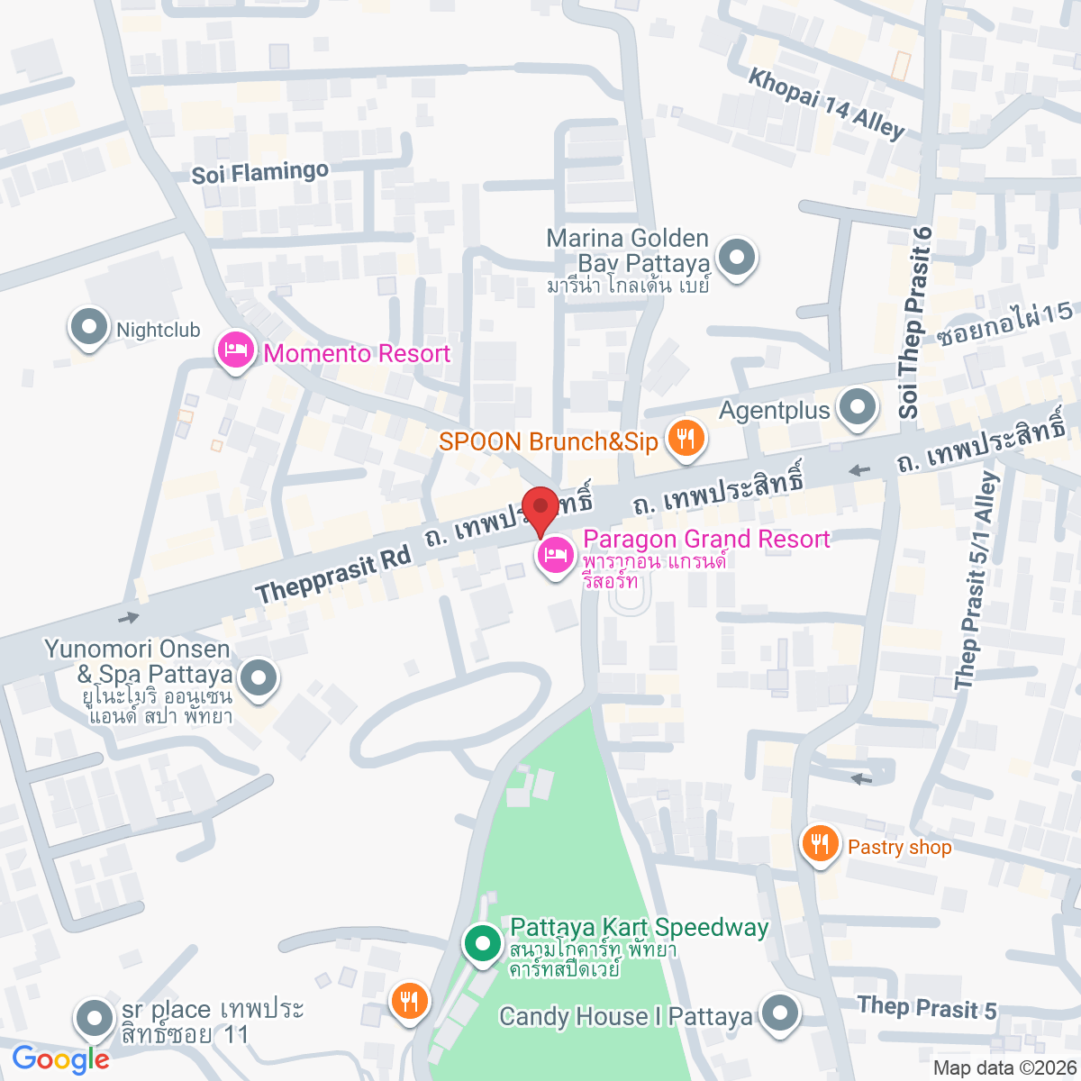 300, 50-51 Thanon Thep Prasit, Muang Pattaya, Amphoe Bang Lamung, Chang Wat Chon Buri 20150, Thailand