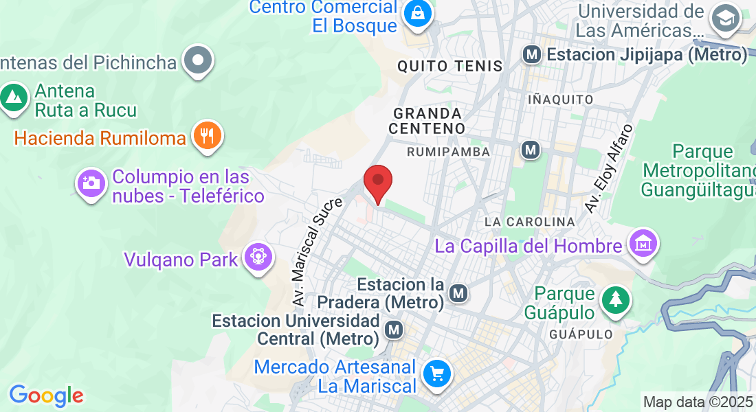 Av Mariana de Jesus Oe7 02 Nuño de Valderrama Edificio Citimed, consultorio 411, 4to piso, Quito 170147, Ecuador