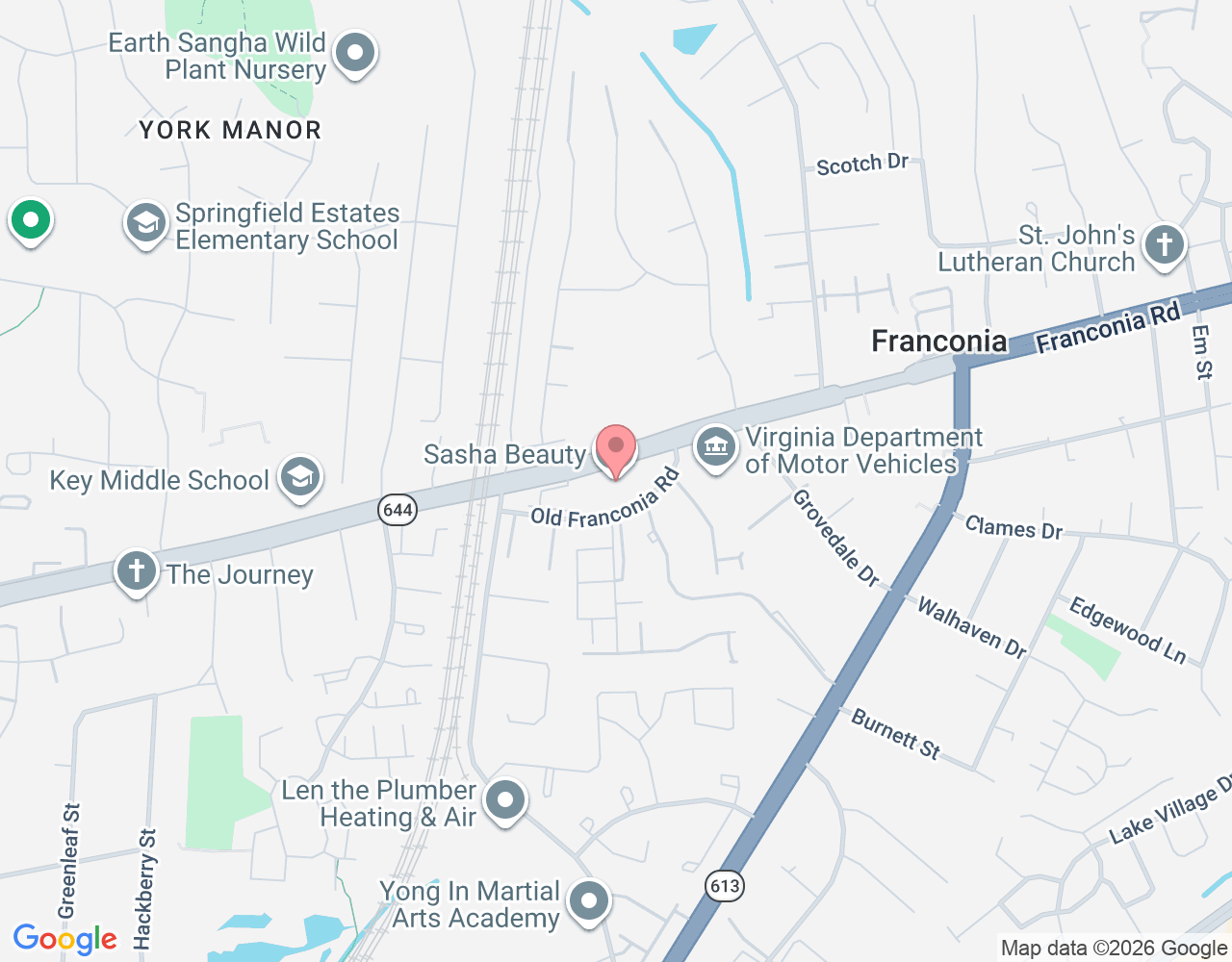 6208-B Old Franconia Rd, Alexandria, VA 22310, USA