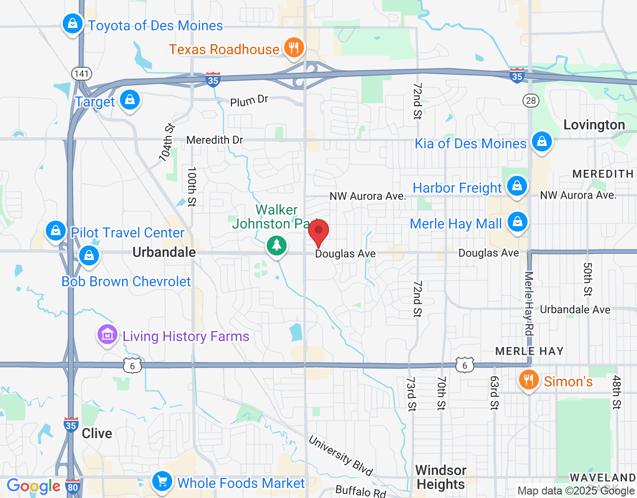 8401 Douglas Ave suite 1, Urbandale, IA 50322, USA